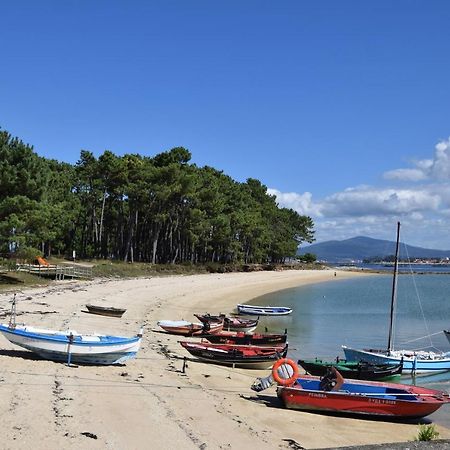 Maravilloso Apartamento De Playa En La Paradisiaca Illa De Arousa Kültér fotó